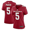 Zennovawear Matt Prater 5 Arizona Cardinals Women's Game Jersey - Cardinal