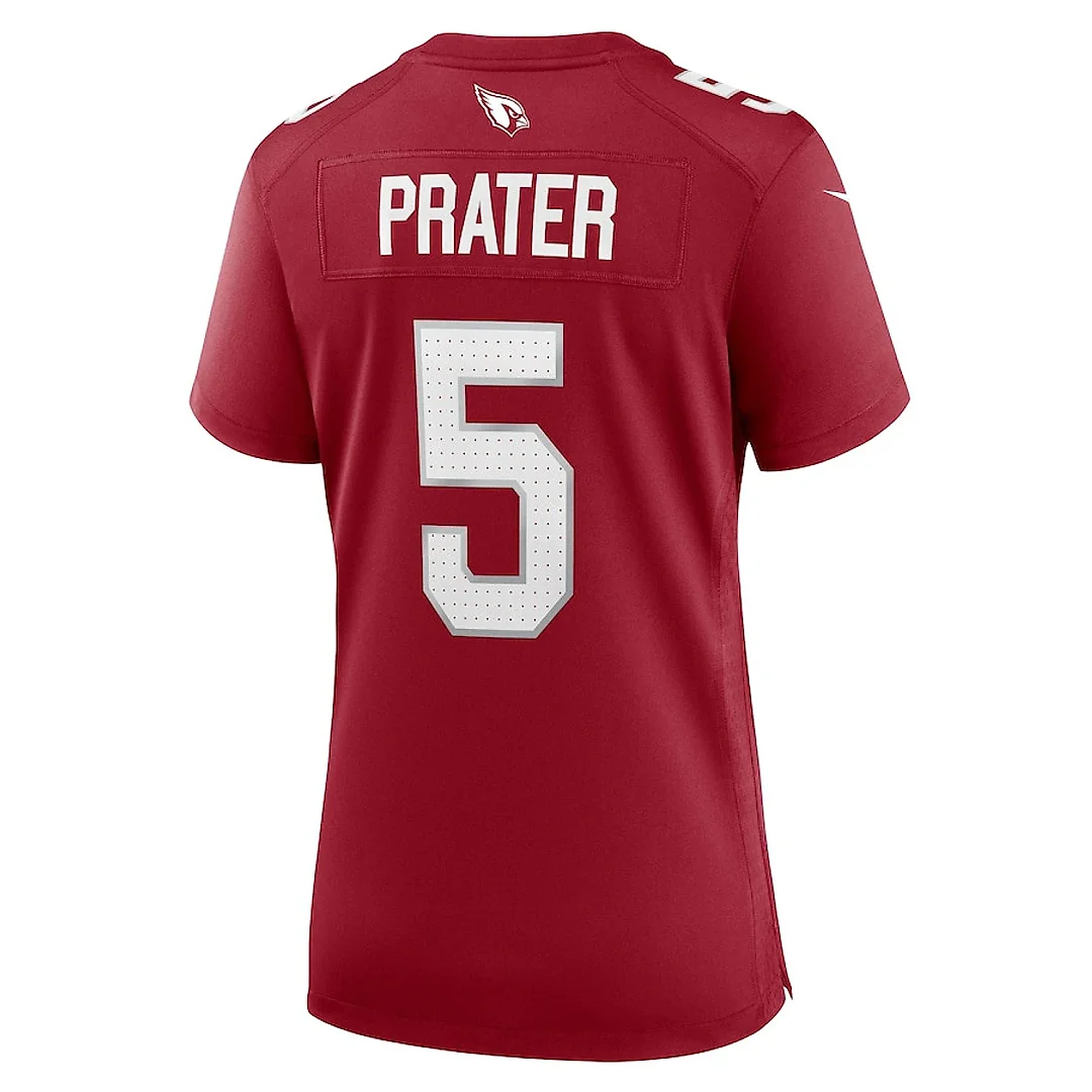 Zennovawear Matt Prater 5 Arizona Cardinals Women's Game Jersey - Cardinal
