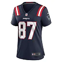 Zennovawear Matt Sokol 87 New England Patriots Women Game Jersey - Navy