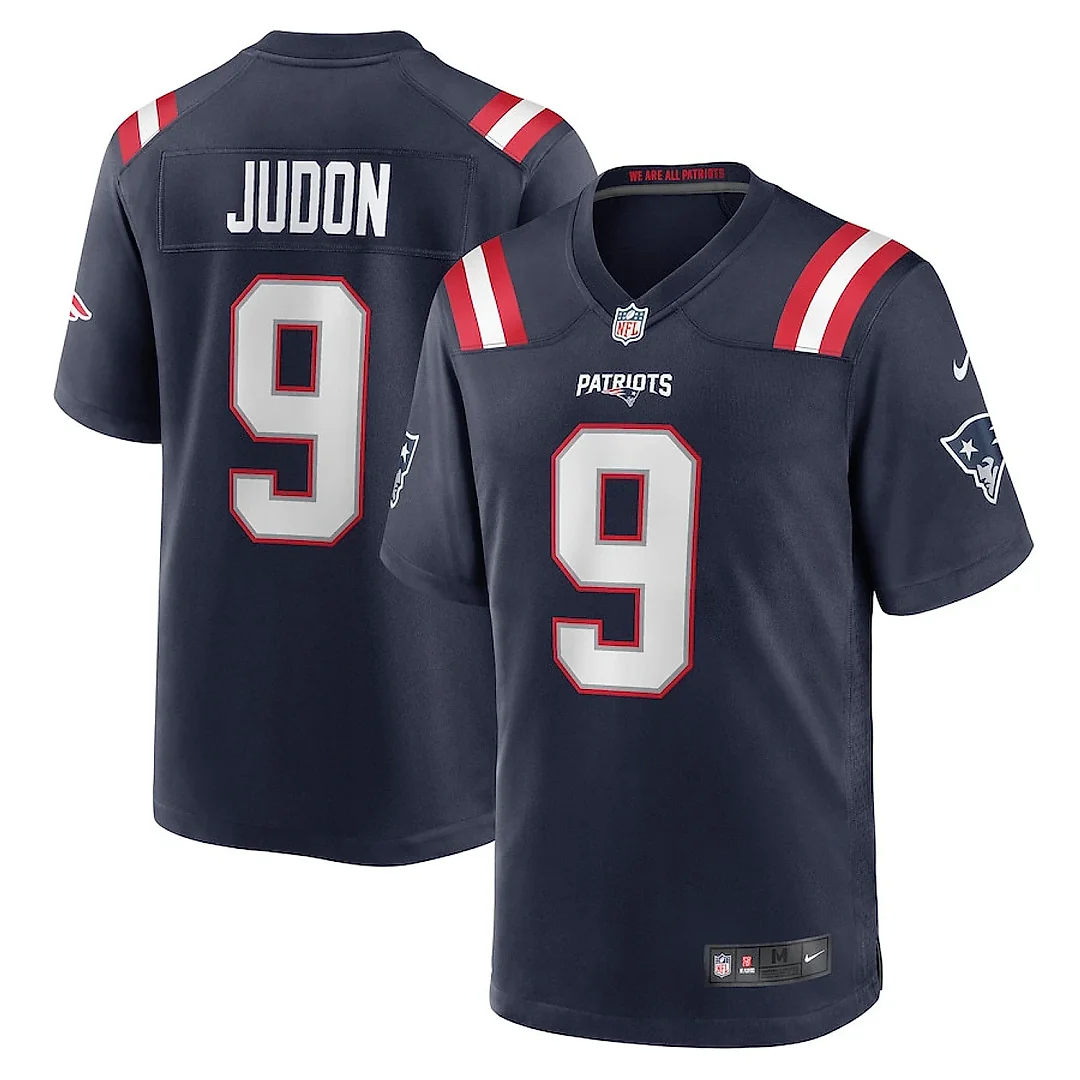 Zennovawear Matthew Judon 9 New England Patriots Men Game Jersey - Navy