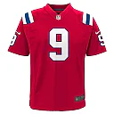 Zennovawear Matthew Judon 9 New England Patriots YOUTH Game Jersey - Red