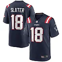 Zennovawear Matthew Slater 18 New England Patriots Men Game Jersey - Navy