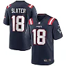 Zennovawear Matthew Slater 18 New England Patriots Men Game Jersey - Navy