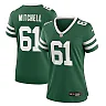 Zennovawear Max Mitchell 61 New York Jets Women's Team Game Jersey - Legacy Green