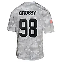 Zennovawear Maxx Crosby 98 Las Vegas Raiders 2024 Salute to Service Game YOUTH Jersey - Arctic Camo