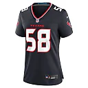 Zennovawear McTelvin Agim 58 Houston Texans Women Team Game Jersey - Navy