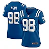 Zennovawear McTelvin Agim 98 Indianapolis Colts Women's Game Jersey - Royal