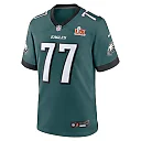 Zennovawear Mekhi Becton 77 Philadelphia Eagles Super Bowl LIX Jersey - Men's - Midnight Green