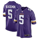 Zennovawear Mekhi Blackmon 5 Minnesota Vikings Game Men Jersey - Purple
