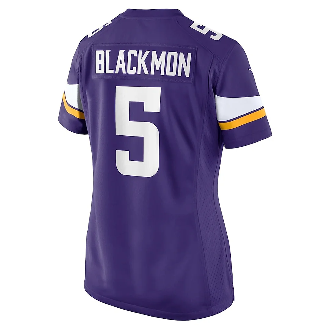 Zennovawear Mekhi Blackmon 5 Minnesota Vikings Women's Game Jersey - Purple