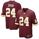 Zennovawear Men's Antonio Gibson Washington Football Team Burgundy Game Player Jersey