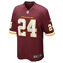 Zennovawear Men's Antonio Gibson Washington Football Team Burgundy Game Player Jersey