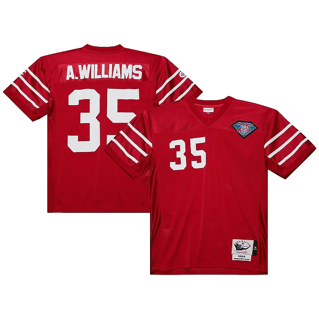 Zennovawear Men's Arizona Cardinals 1994 Aeneas Williams Mitchell & Ness Cardinal Throwback Retired Player Jersey