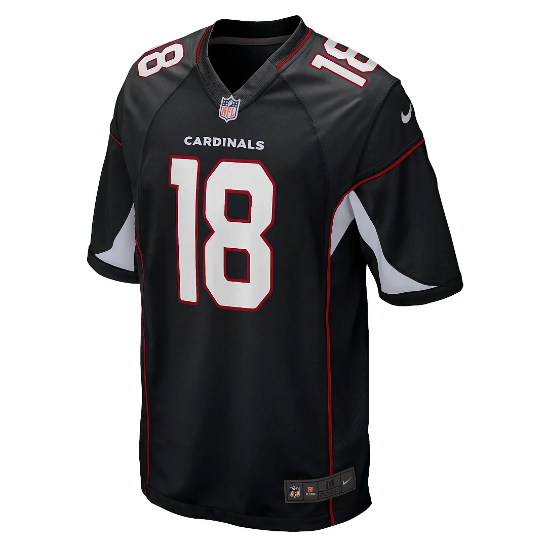 Zennovawear Men's Arizona Cardinals A.J. Green Black Game Jersey