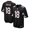 Zennovawear Men's Arizona Cardinals A.J. Green Black Game Jersey