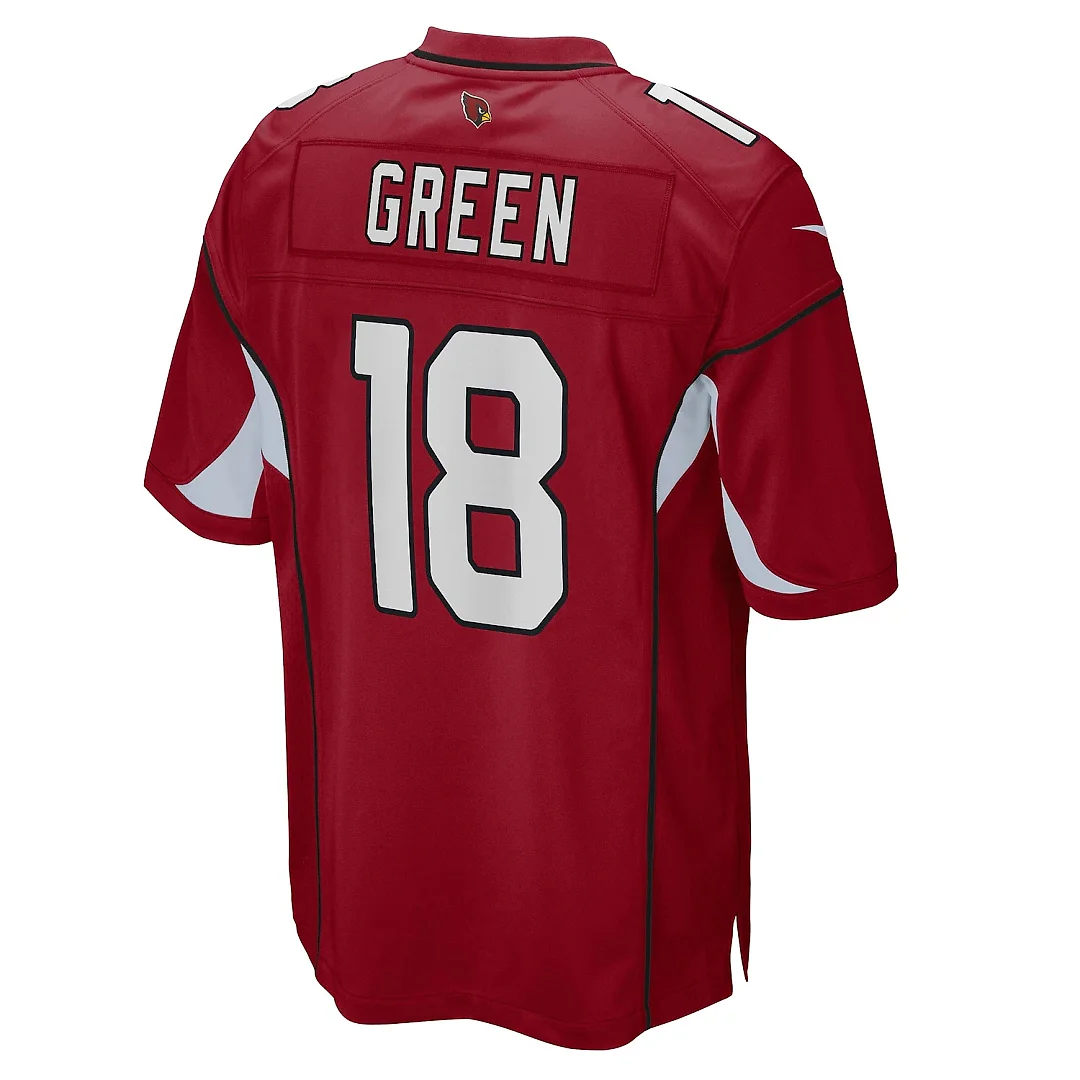 Zennovawear Men's Arizona Cardinals A.J. Green Cardinal Game Jersey