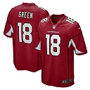 Zennovawear Men's Arizona Cardinals A.J. Green Cardinal Game Jersey