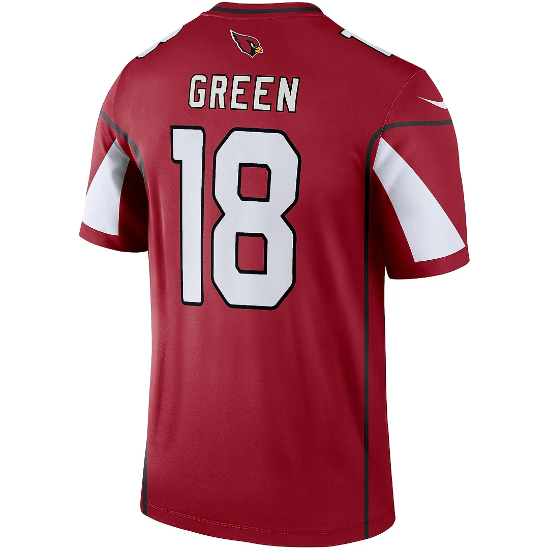Zennovawear Men's Arizona Cardinals A.J. Green Cardinal Team Legend Player Performance Top