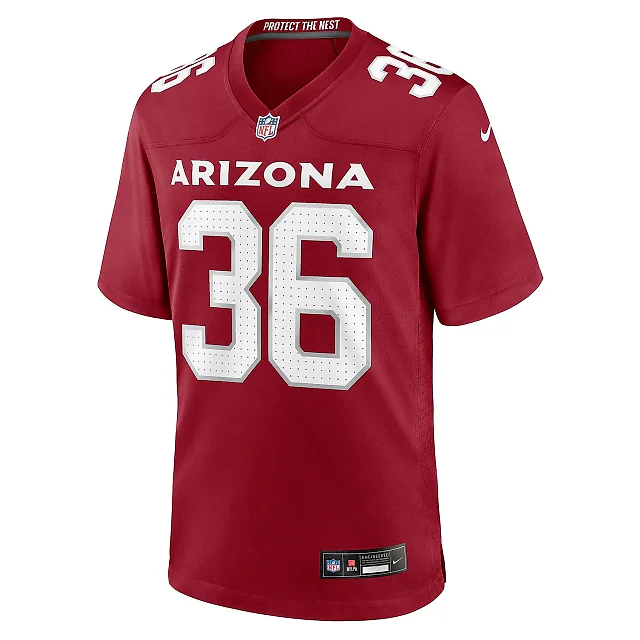 Zennovawear Men's Arizona Cardinals Andre Chachere Cardinal Team Game Jersey