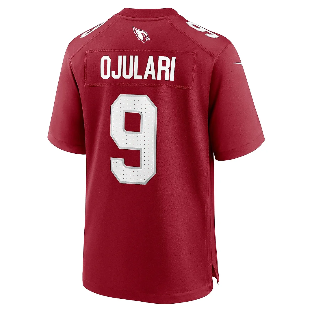 Zennovawear Men's Arizona Cardinals BJ Ojulari Cardinal Team Game Jersey