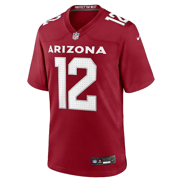 Zennovawear Men's Arizona Cardinals Blake Gillikin Cardinal Team Game Jersey