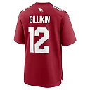 Zennovawear Men's Arizona Cardinals Blake Gillikin Cardinal Team Game Jersey