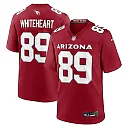 Zennovawear Men's Arizona Cardinals Blake Whiteheart Cardinal Team Game Jersey