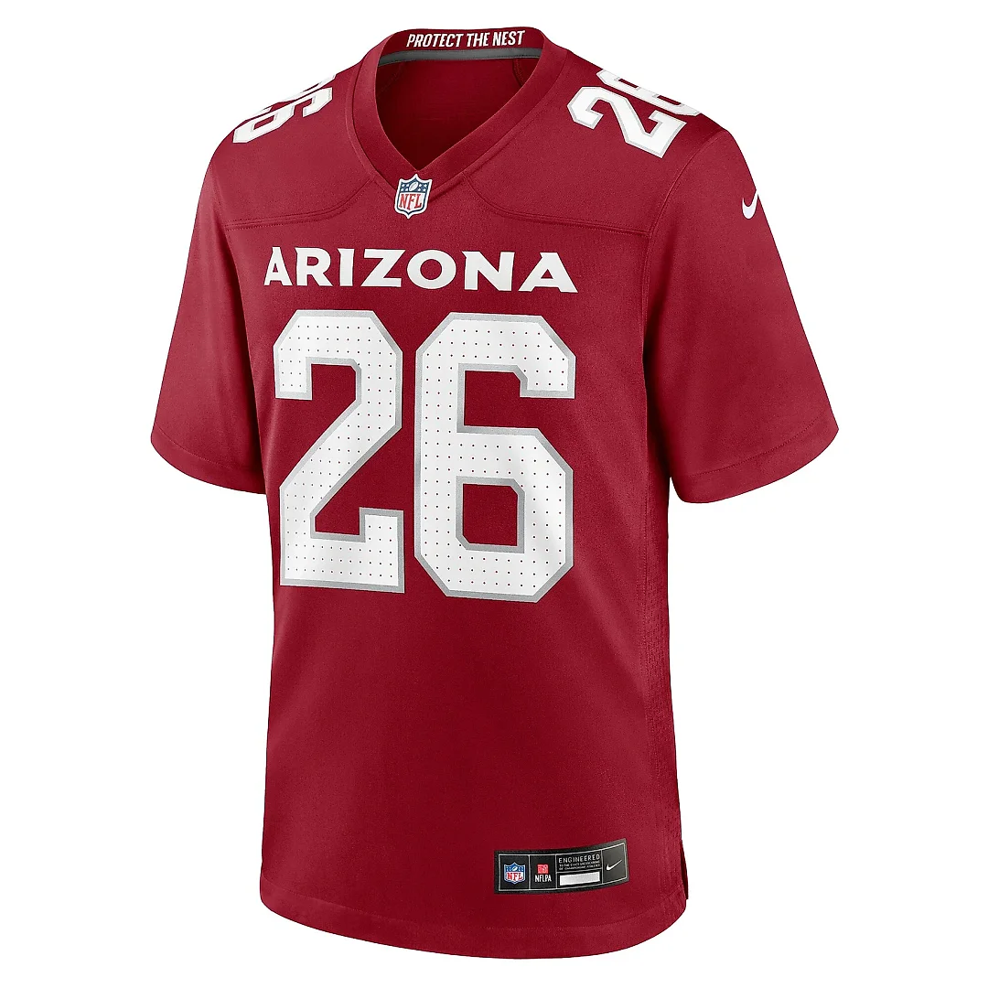 Zennovawear Men's Arizona Cardinals Bobby Price Cardinal Team Game Jersey
