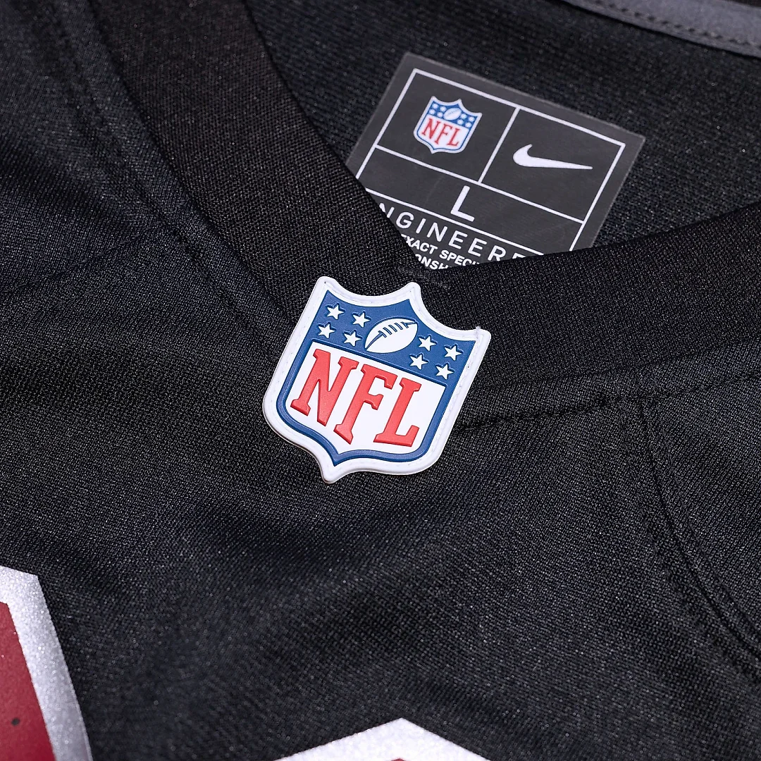 Zennovawear Men's Arizona Cardinals Budda Baker Black Game Jersey