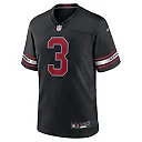 Zennovawear Men's Arizona Cardinals Budda Baker Black Game Jersey
