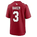 Zennovawear Men's Arizona Cardinals Budda Baker Cardinal Game Player Jersey