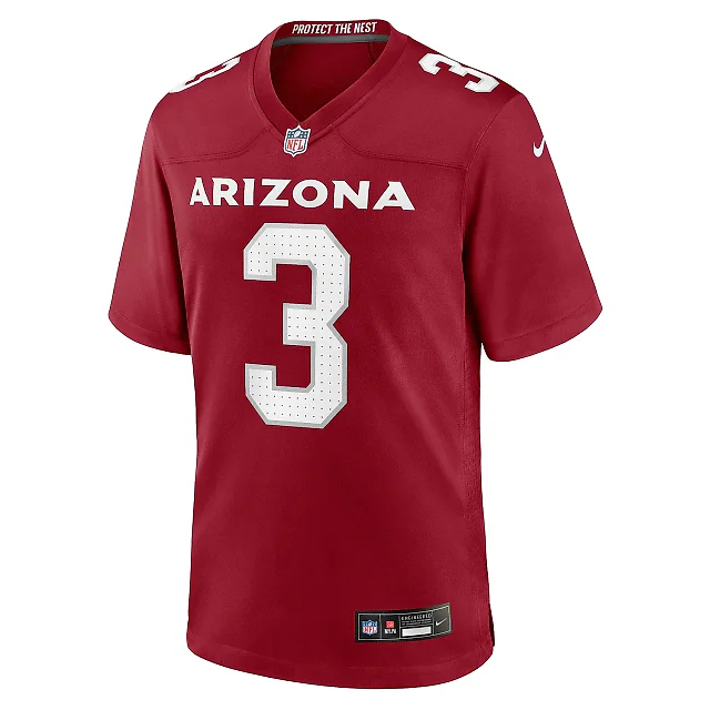 Zennovawear Men's Arizona Cardinals Budda Baker Cardinal Game Player Jersey