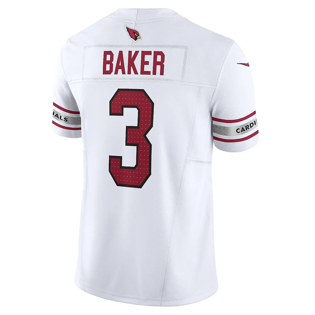 Zennovawear Men's Arizona Cardinals Budda Baker White Vapor F.U.S.E. Limited Jersey