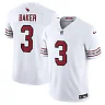 Zennovawear Men's Arizona Cardinals Budda Baker White Vapor F.U.S.E. Limited Jersey