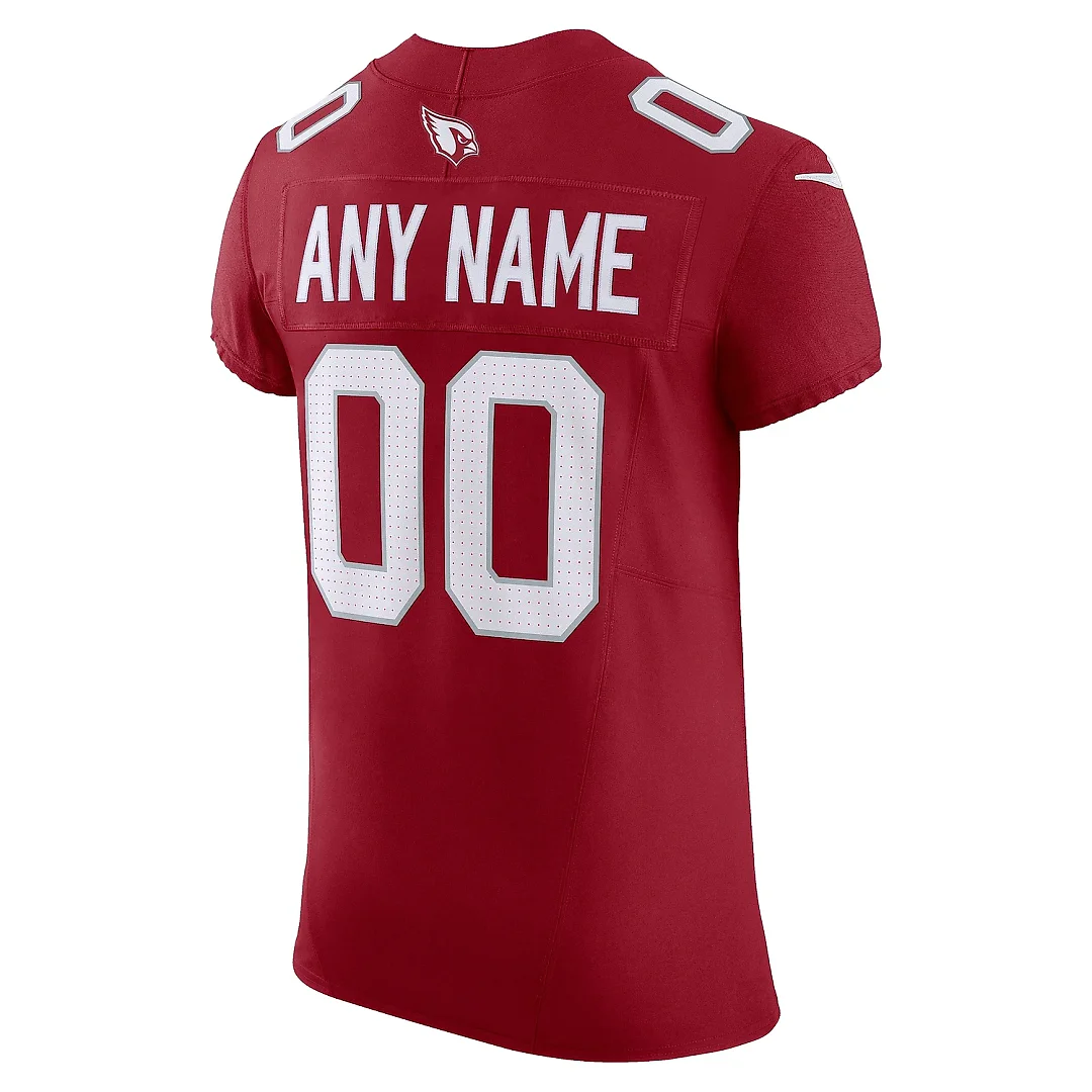 Zennovawear Men's Arizona Cardinals Cardinal Vapor F.U.S.E. Elite Custom Jersey