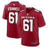 Zennovawear Men's Arizona Cardinals Carter O'Donnell Cardinal Team Game Jersey
