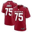 Zennovawear Men's Arizona Cardinals Christian Jones Cardinal Team Game Jersey