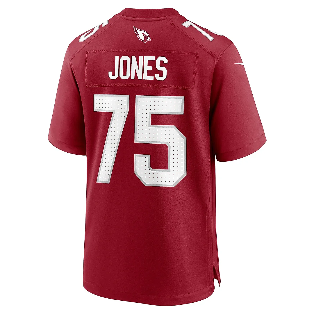 Zennovawear Men's Arizona Cardinals Christian Jones Cardinal Team Game Jersey