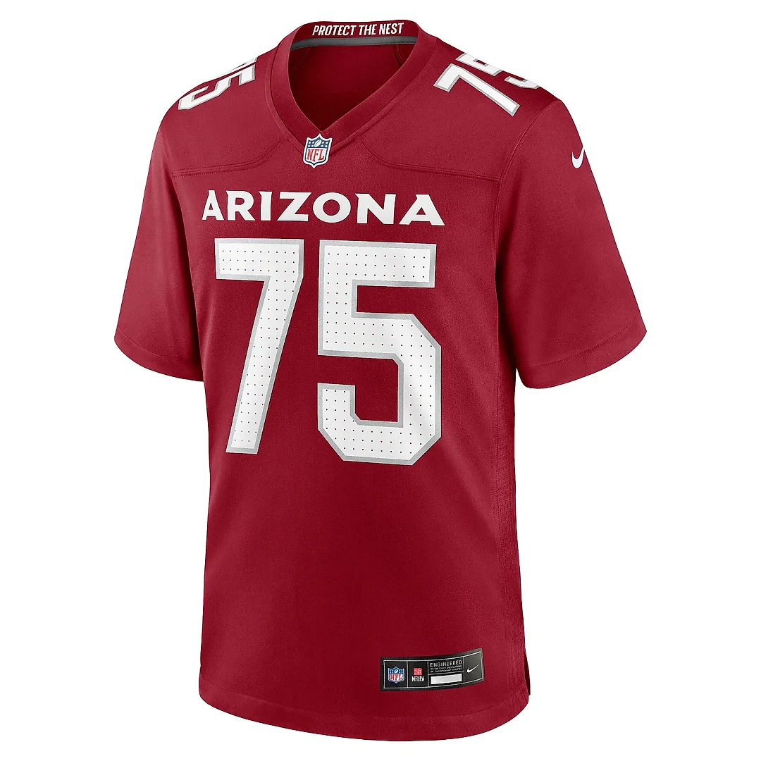 Zennovawear Men's Arizona Cardinals Christian Jones Cardinal Team Game Jersey