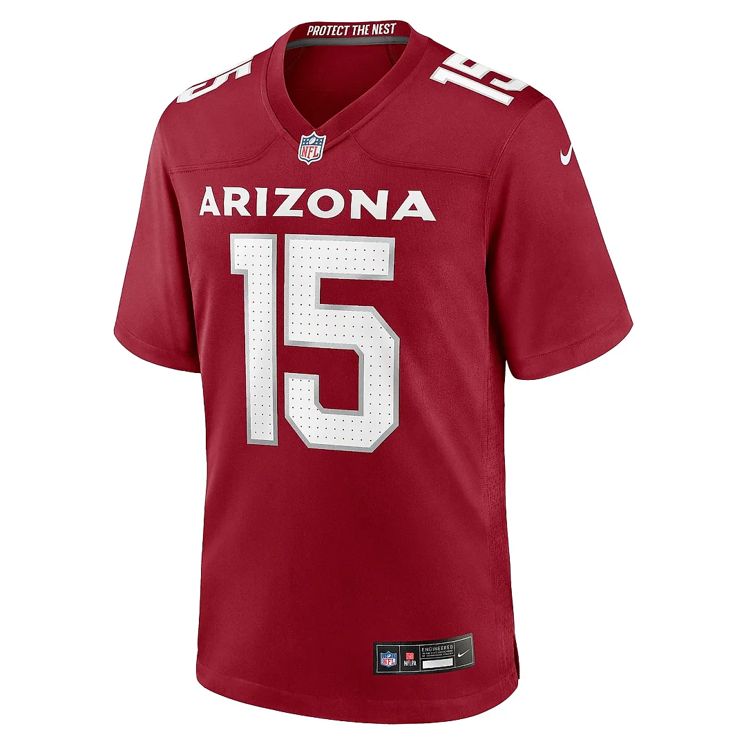Zennovawear Men's Arizona Cardinals Clayton Tune Cardinal Game Jersey