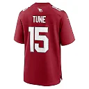 Zennovawear Men's Arizona Cardinals Clayton Tune Cardinal Game Jersey