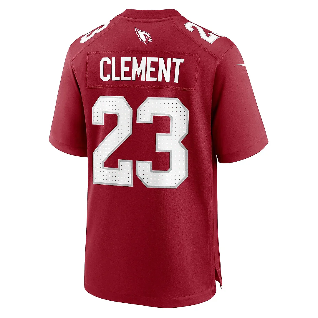 Zennovawear Men's Arizona Cardinals Corey Clement Cardinal Team Game Jersey