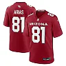 Zennovawear Men's Arizona Cardinals Daniel Arias Cardinal Team Game Jersey