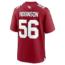 Zennovawear Men's Arizona Cardinals Darius Robinson Cardinal Team Game Jersey