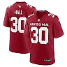 Zennovawear Men's Arizona Cardinals Darren Hall Cardinal Team Game Jersey
