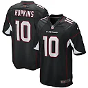 Zennovawear Men's Arizona Cardinals DeAndre Hopkins Black Game Jersey