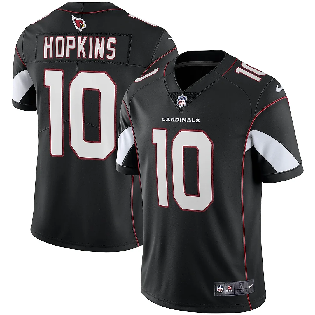Zennovawear Men's Arizona Cardinals DeAndre Hopkins Black Vapor Limited Jersey