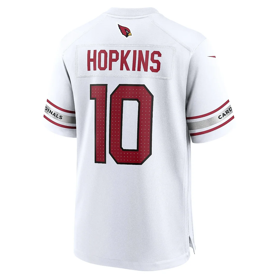 Zennovawear Men's Arizona Cardinals DeAndre Hopkins White Game Player Jersey