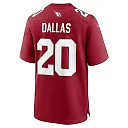 Zennovawear Men's Arizona Cardinals DeeJay Dallas Cardinal Team Game Jersey