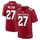 Zennovawear Men's Arizona Cardinals Divaad Wilson Cardinal Team Game Jersey